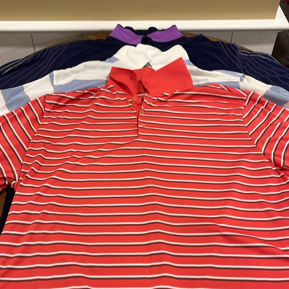 (3) XXL Gently Worn Nike Dri Fit Golf Polos